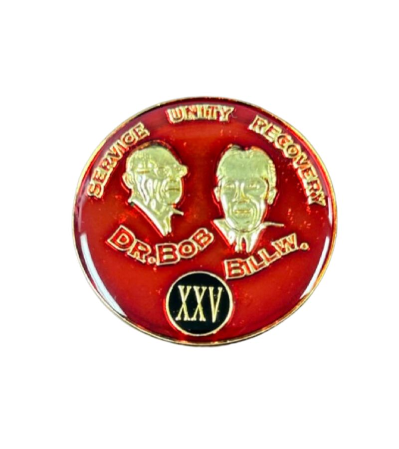 Bill and Bob Red on Gold Triplate