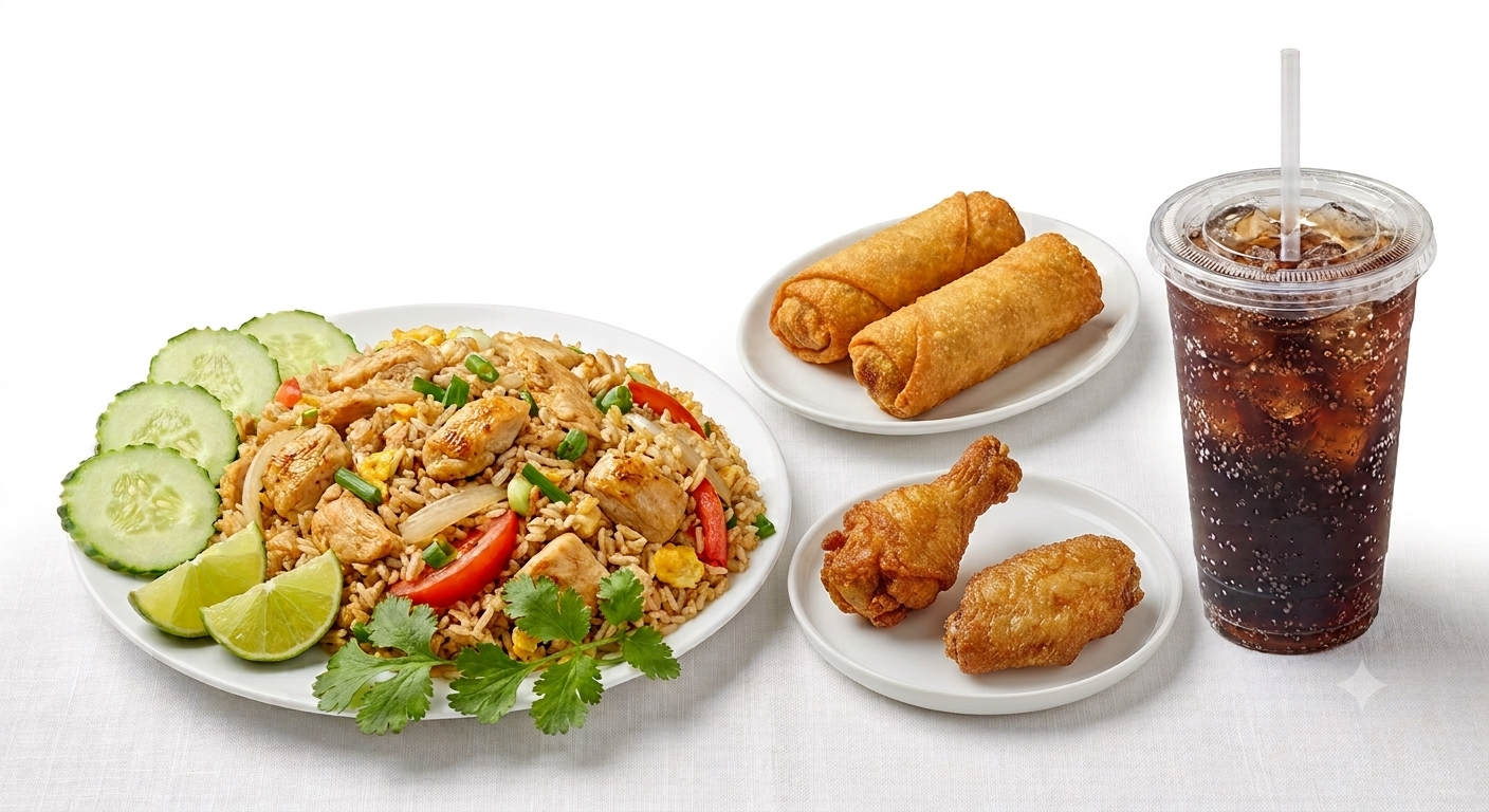 01 Khao Pad Combo