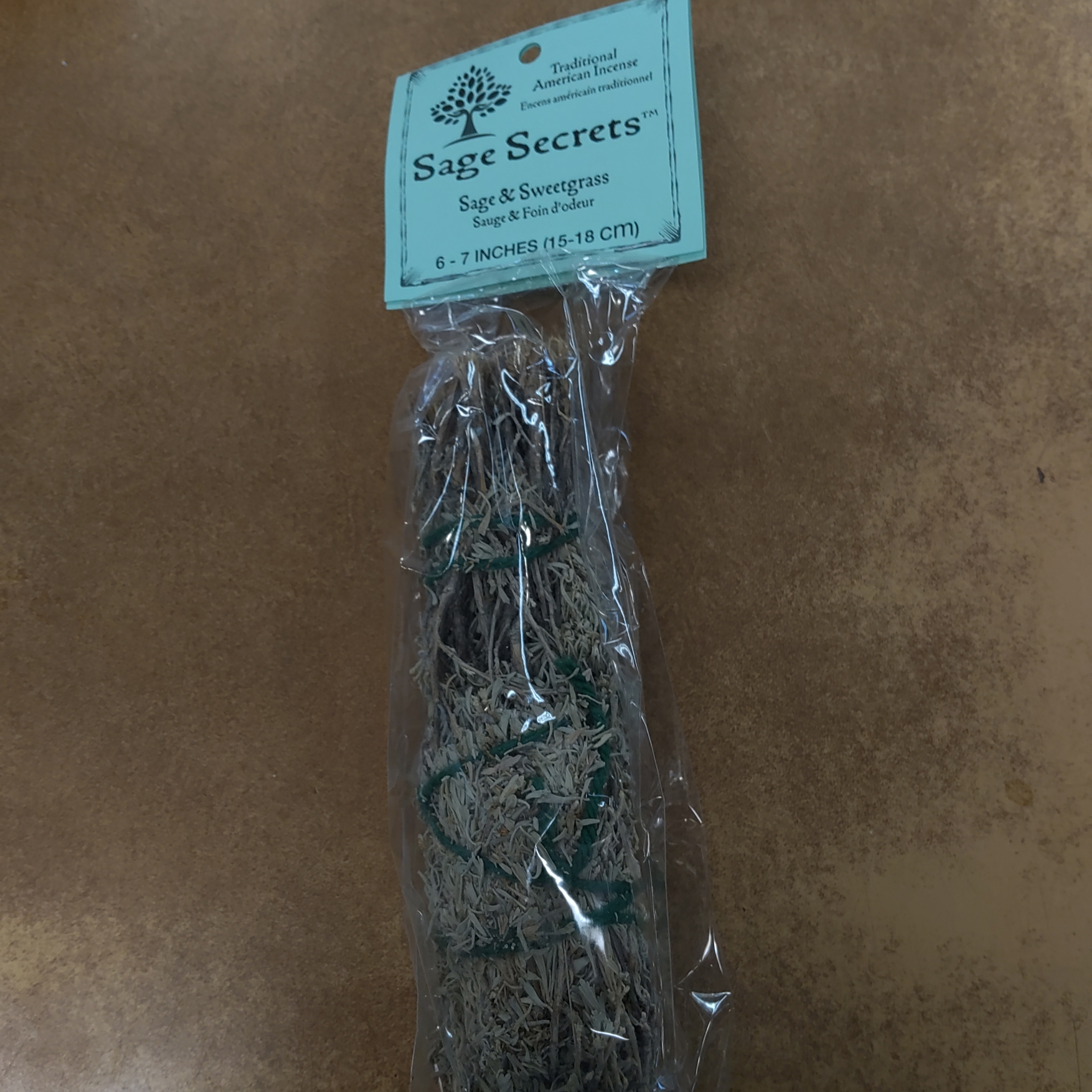 Sage & Sweetgrass Smudge Wand