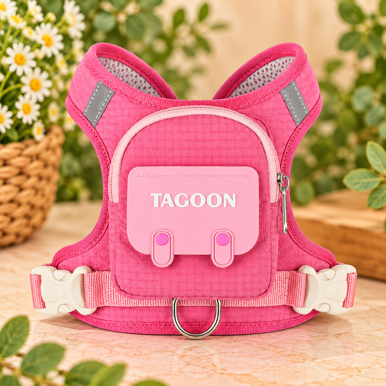 Pink Backpack Harness