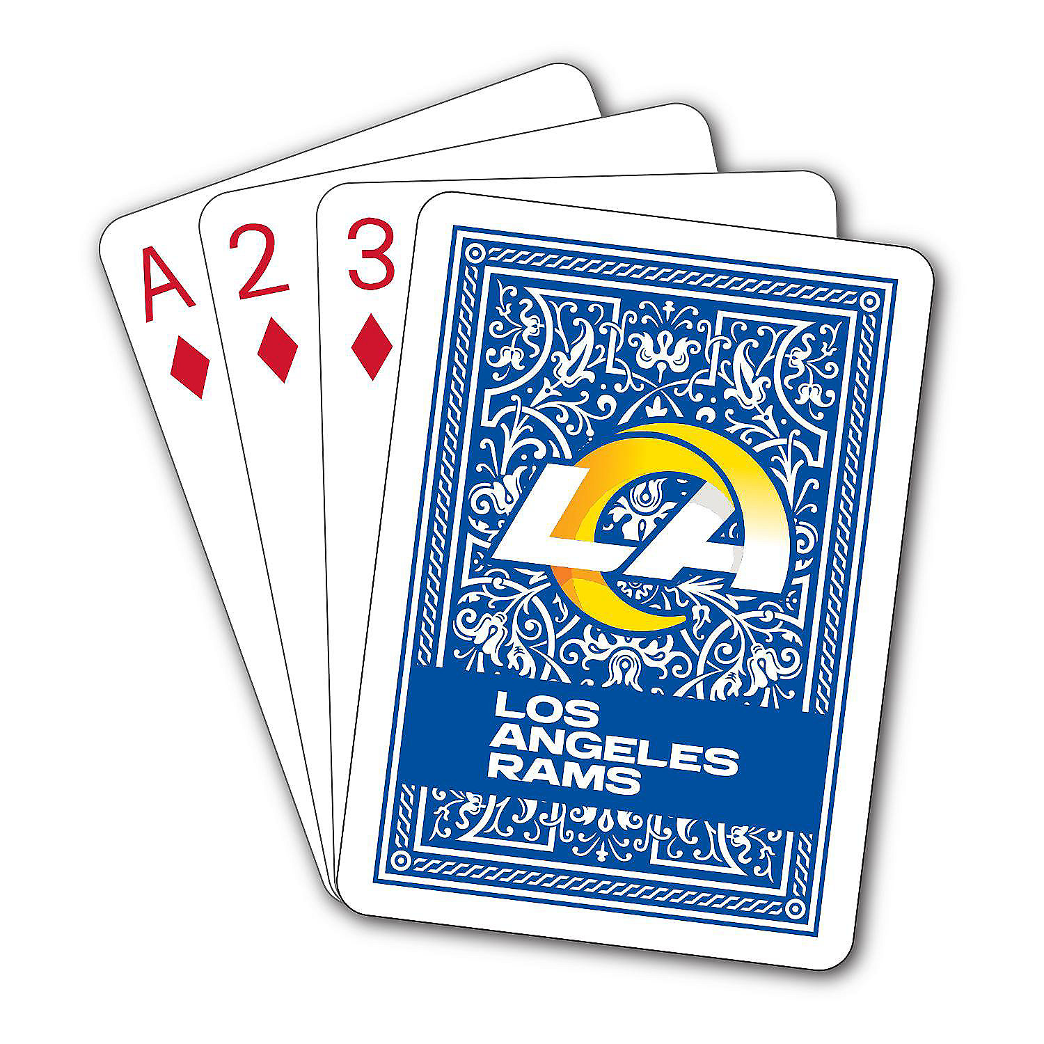 Los Angeles Rams Playing Cards