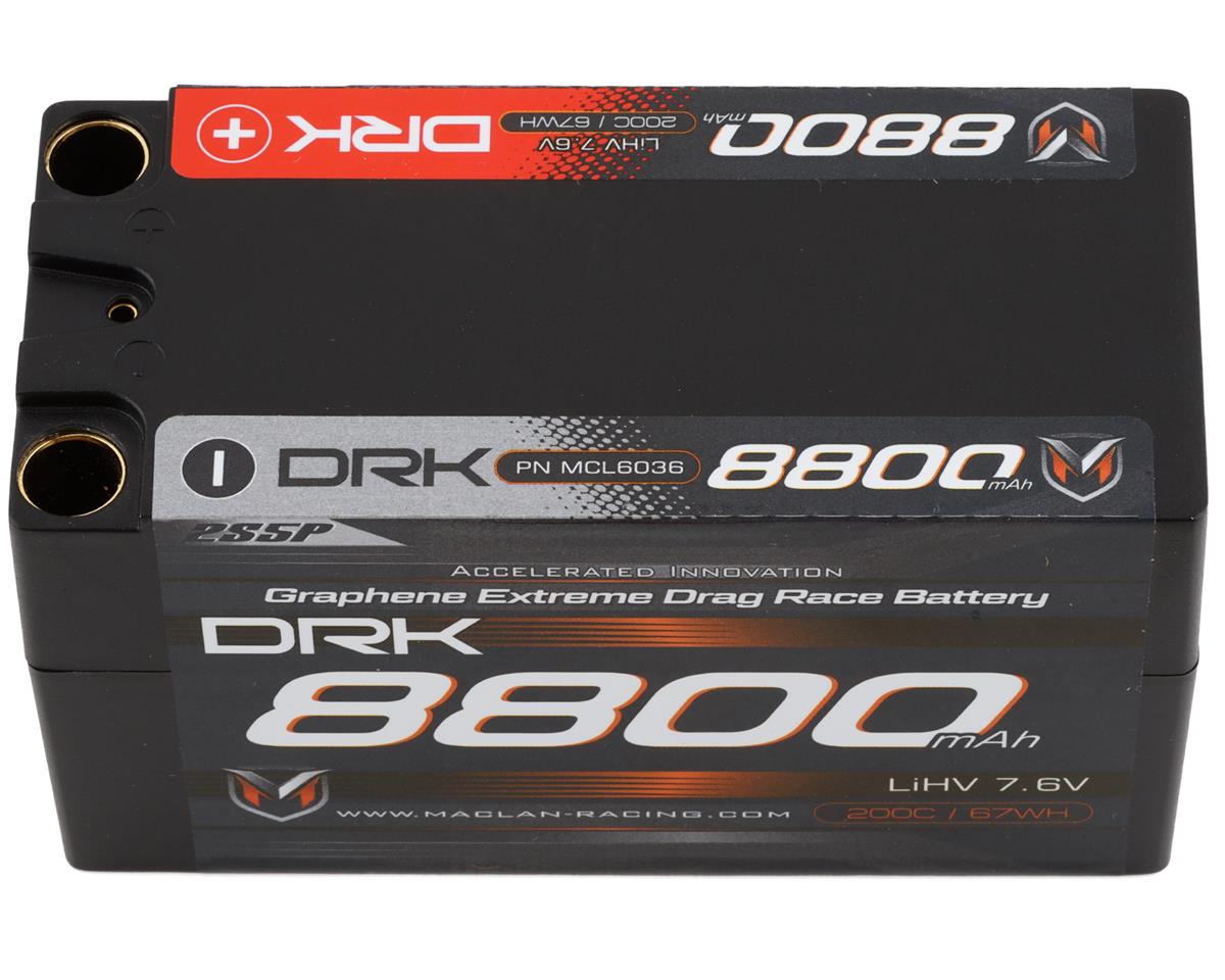 DRK 8800MAH 2S5P 200C Graphene 8mm MCL6036