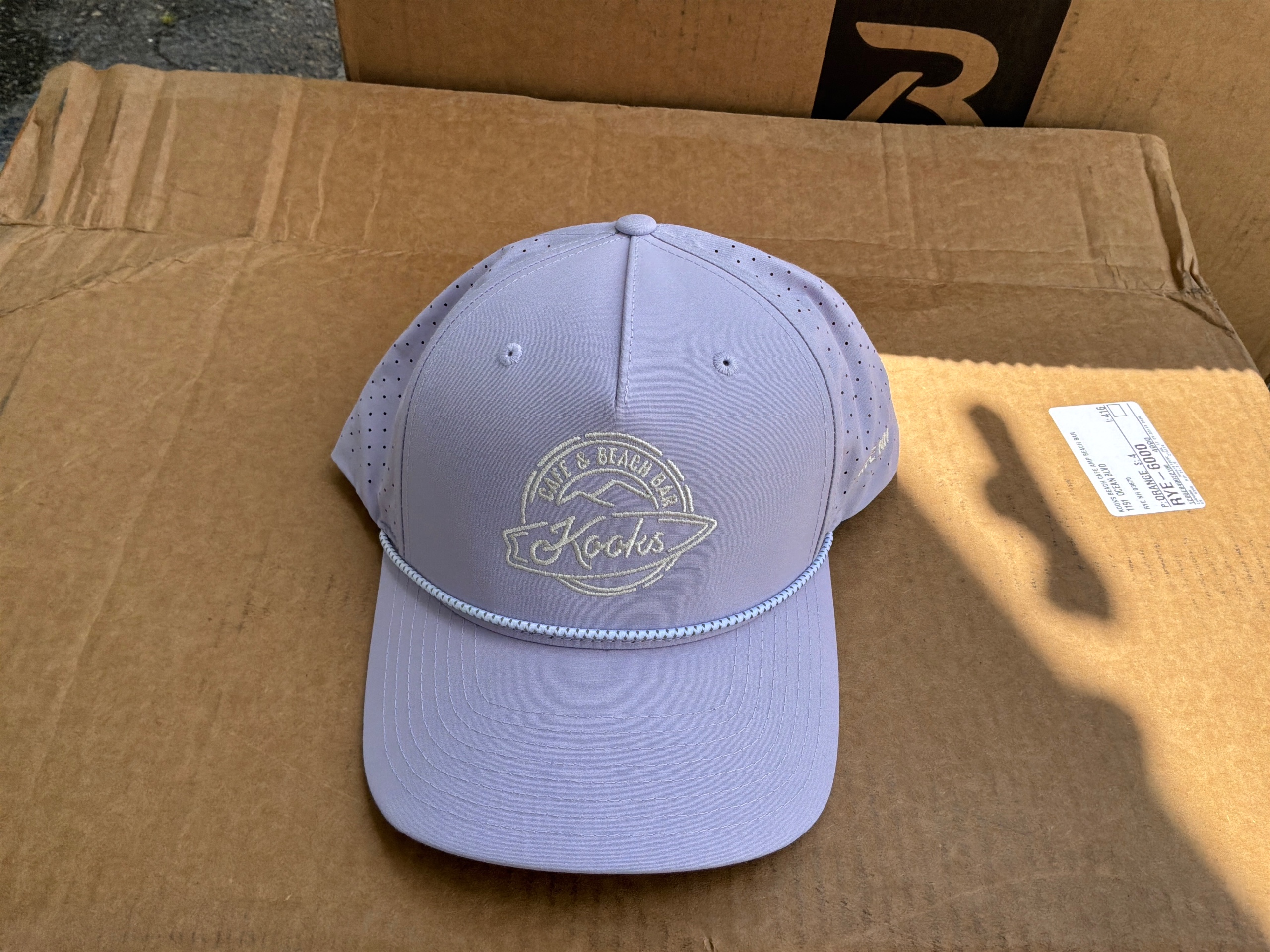 Lilac Golf Hat
