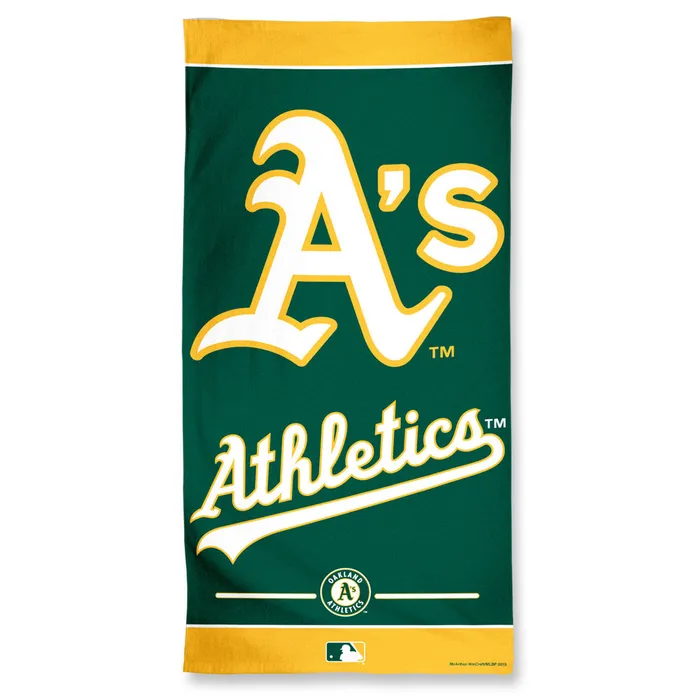 Oakland Athletics Beach Towel