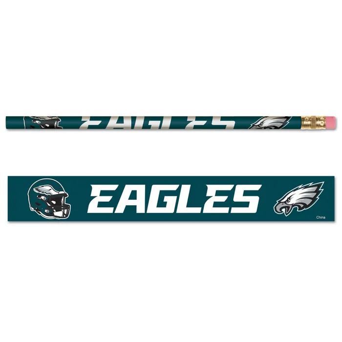 Philadelphia Eagles Pencil Set 6-Pack