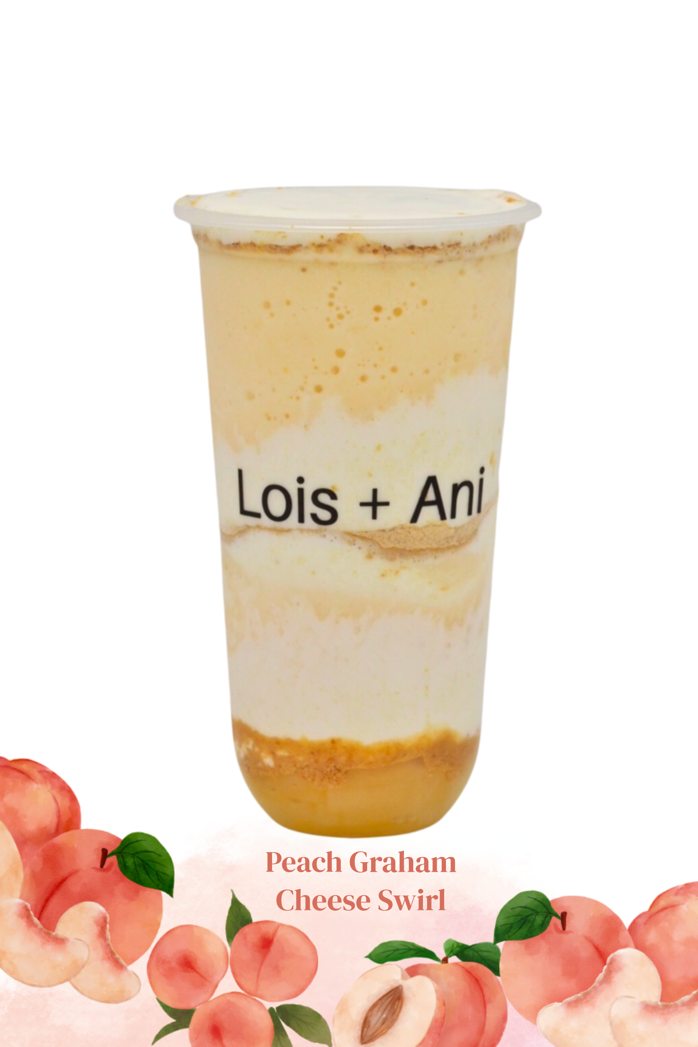 Peach Graham Cheese Swirl