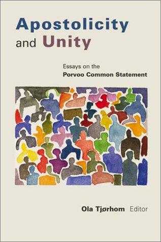 Cover of Apostolicity and Unity: Essays on the Porvoo Common Statement