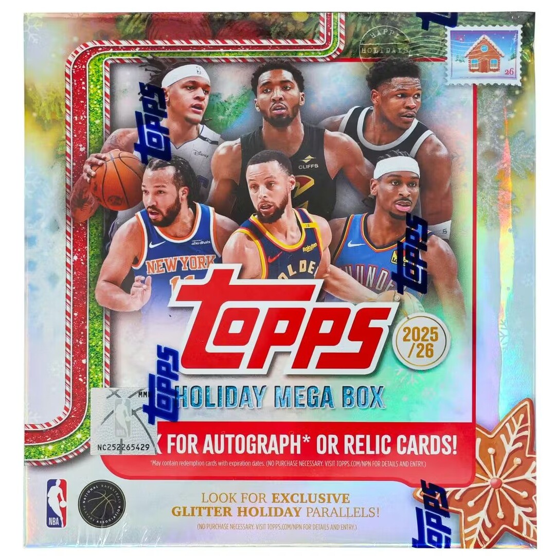 2025/26 Topps Holiday Mega Basketball Box