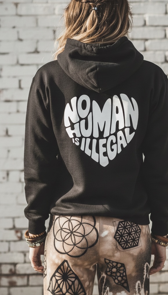 No Human Is Illegal Hoodie