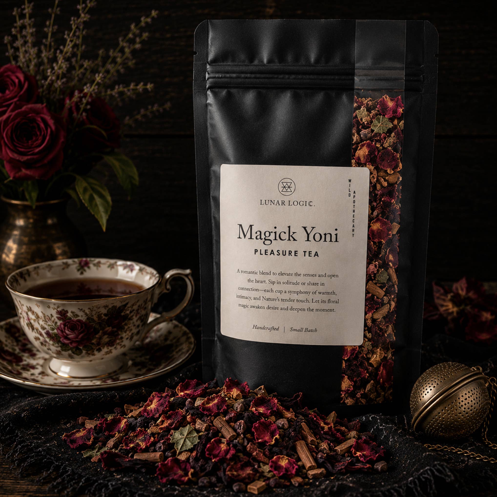 Lunar Logic Pleasure Tea -  Magick Yoni