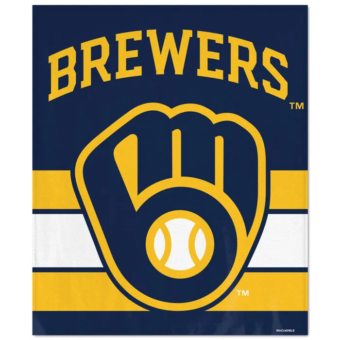 Milwaukee Brewers Ultra Soft Blanket 50x60"