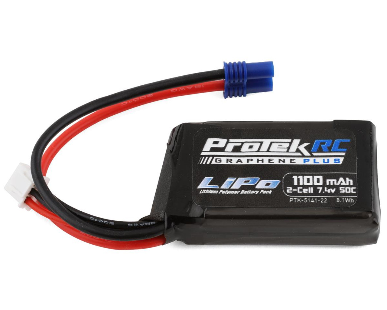1100mah 2 Cell 7.4 50c Battery PTK- 5141