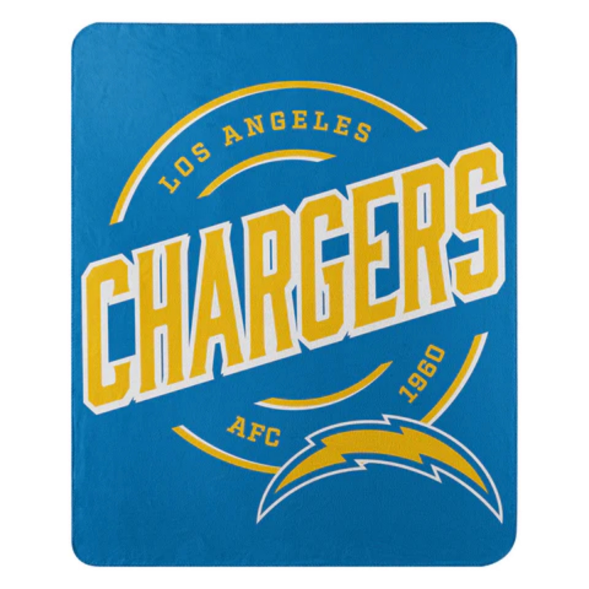 Los Angeles Chargers Campaign Fleece Blanket