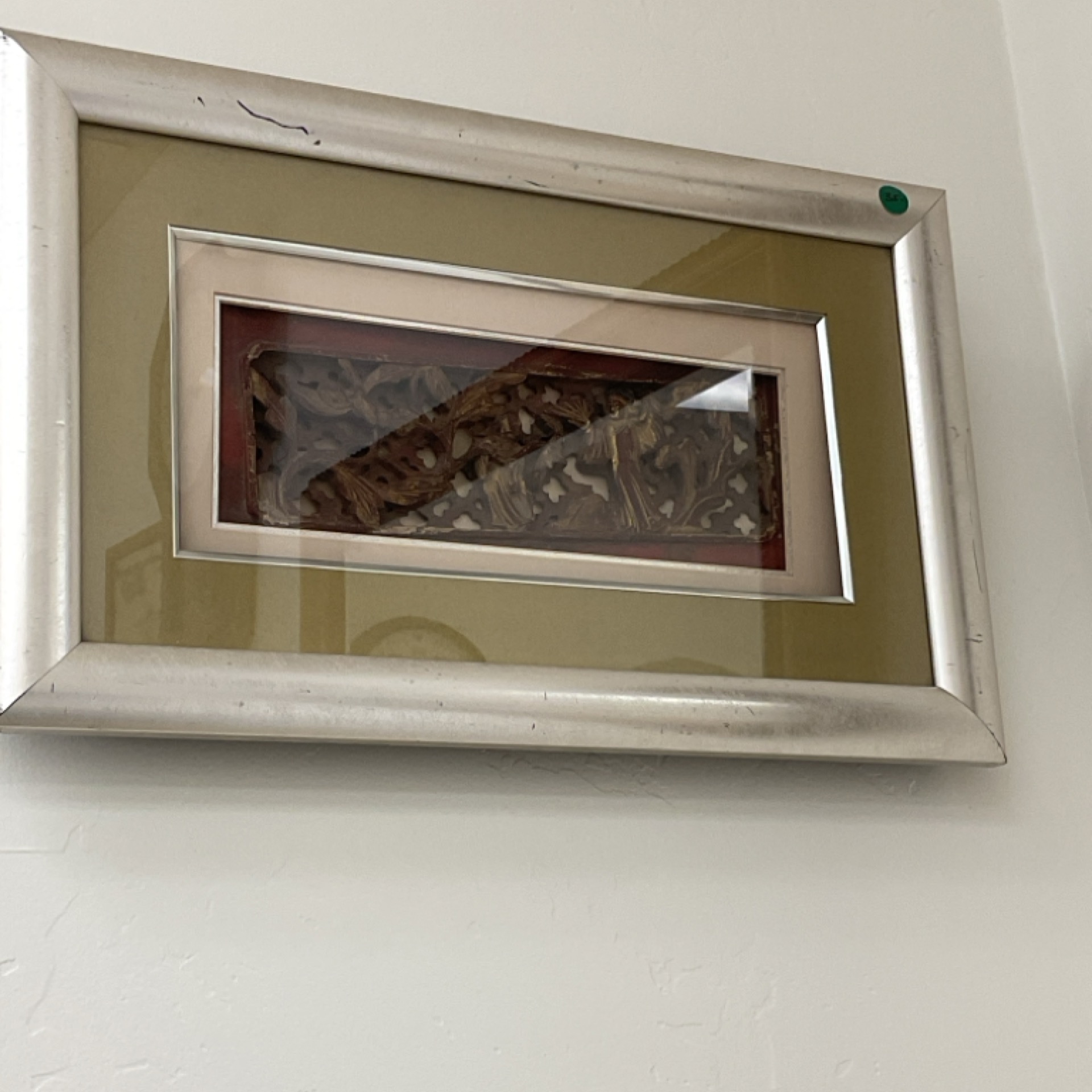Wooden Design In Picture Frame