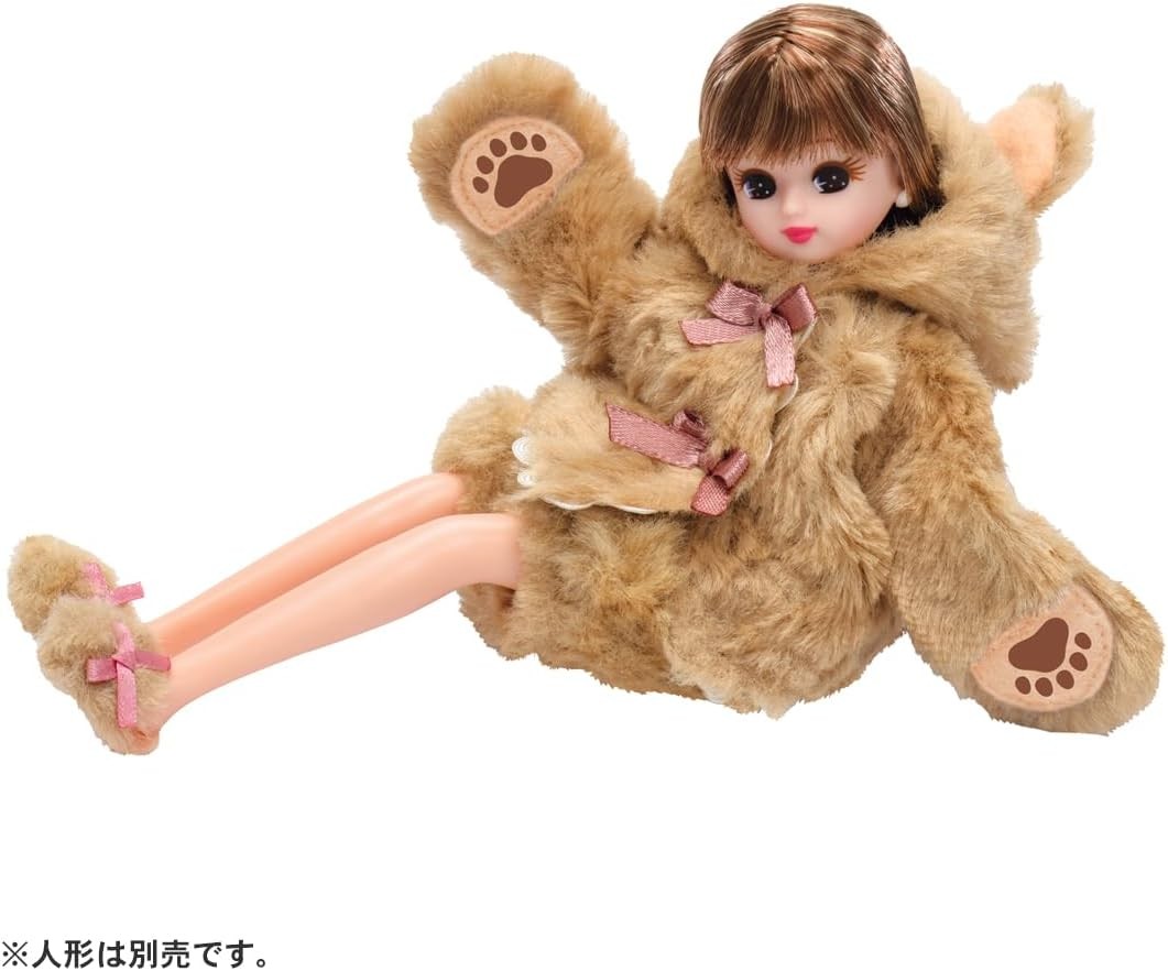 タカラトミー リカちゃん ドレス LW-07 くまちゃんナイトウェア リカちゃん人形 着せ替え 洋服 かわいい おままごと おもちゃ 3歳以上 サムネイル3