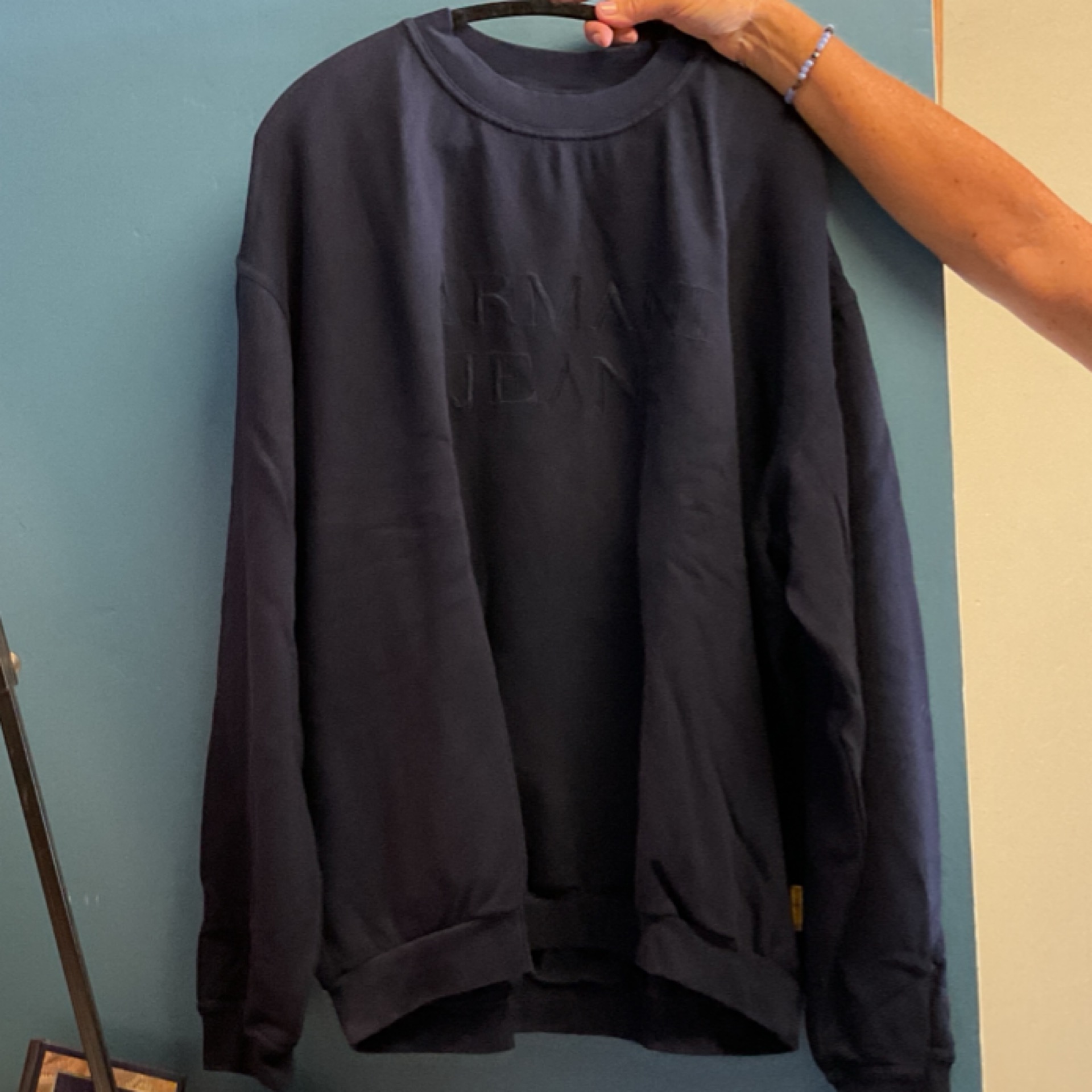 Armani Logo Sweater (Large)