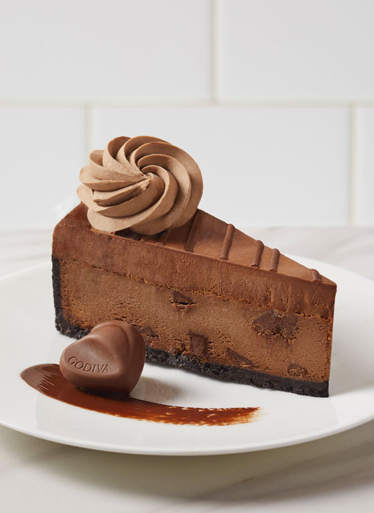 Godiva Double Chocolate Cheesecake Factory