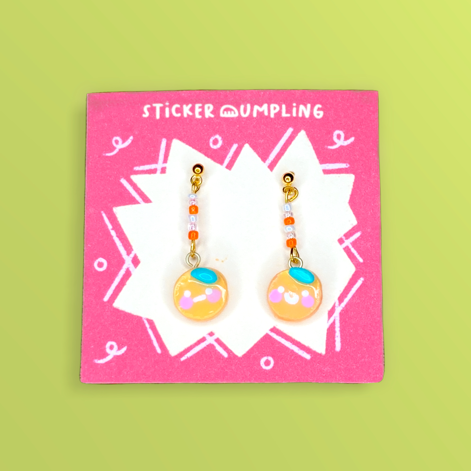 Tangerine Earring