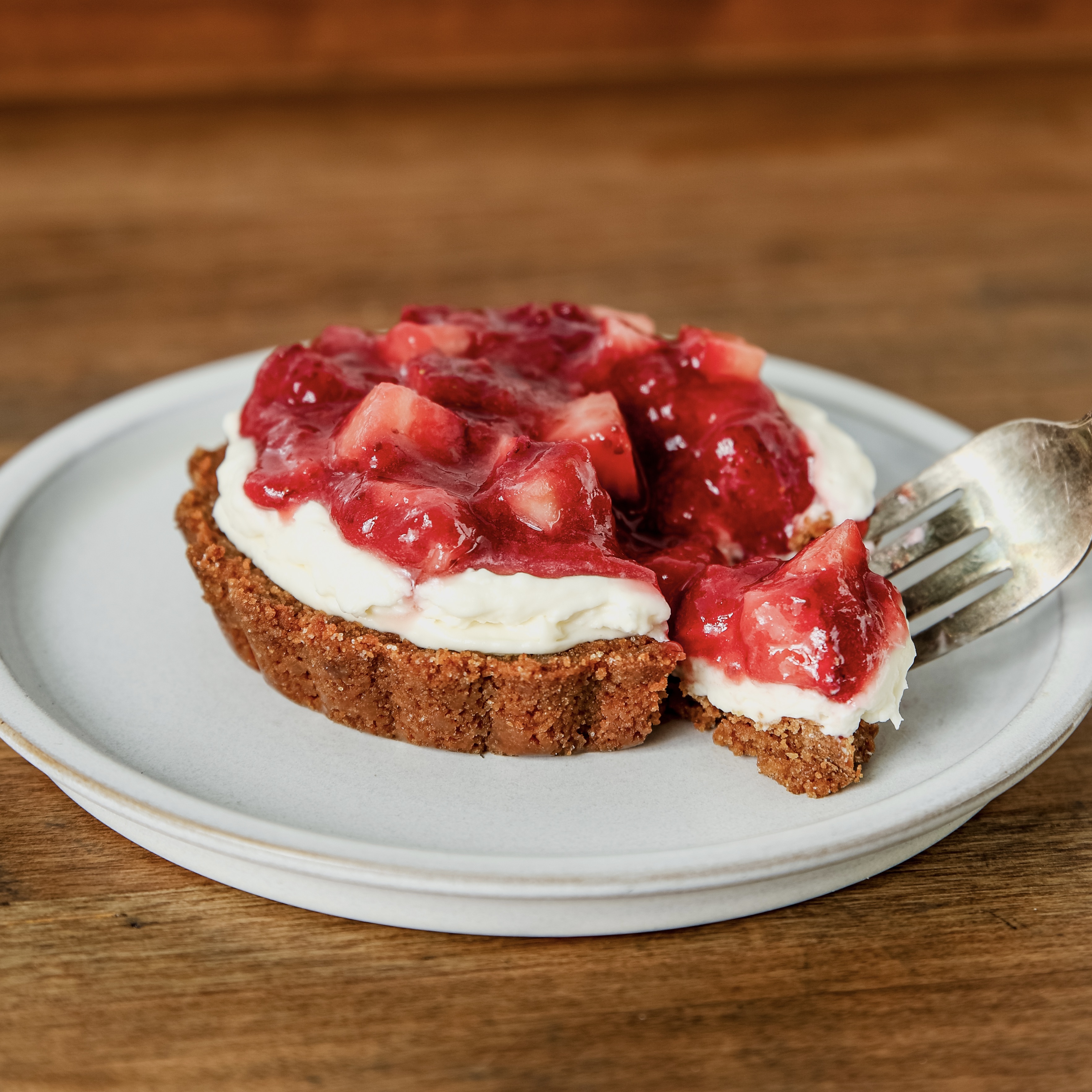 Strawberry Cream Tartlet
