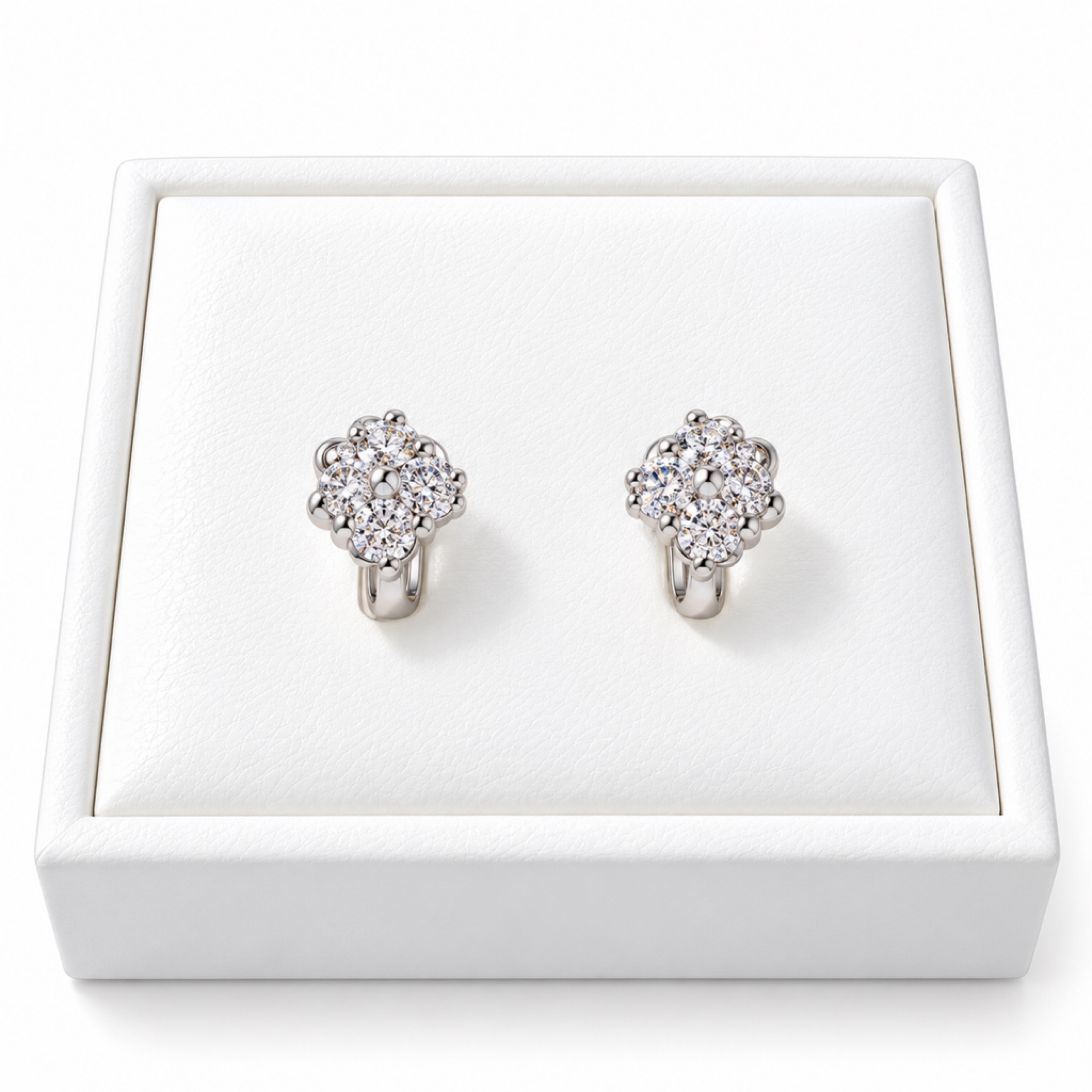Silver Paw Earrings 