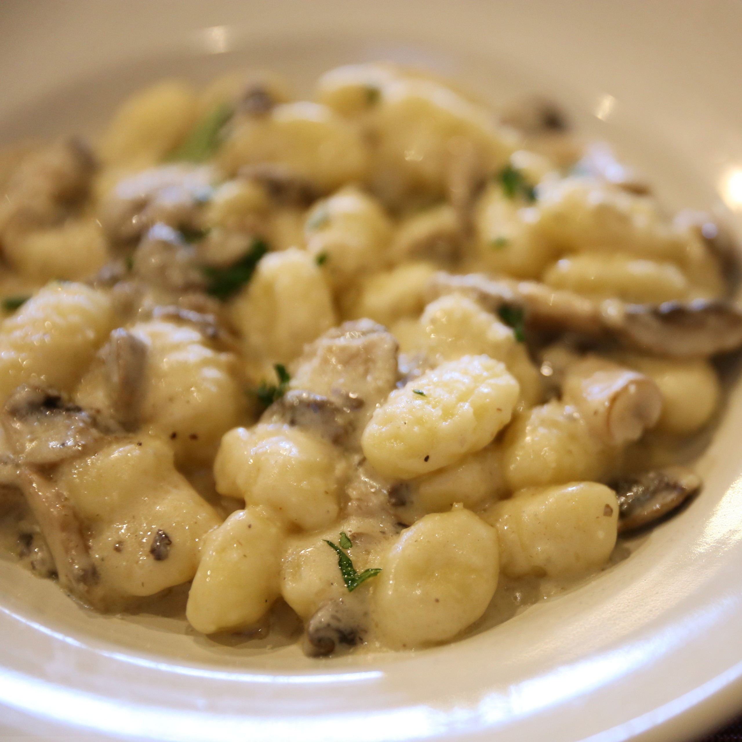 Gnocchi Gorgonzola & Funghi - Express Lunch