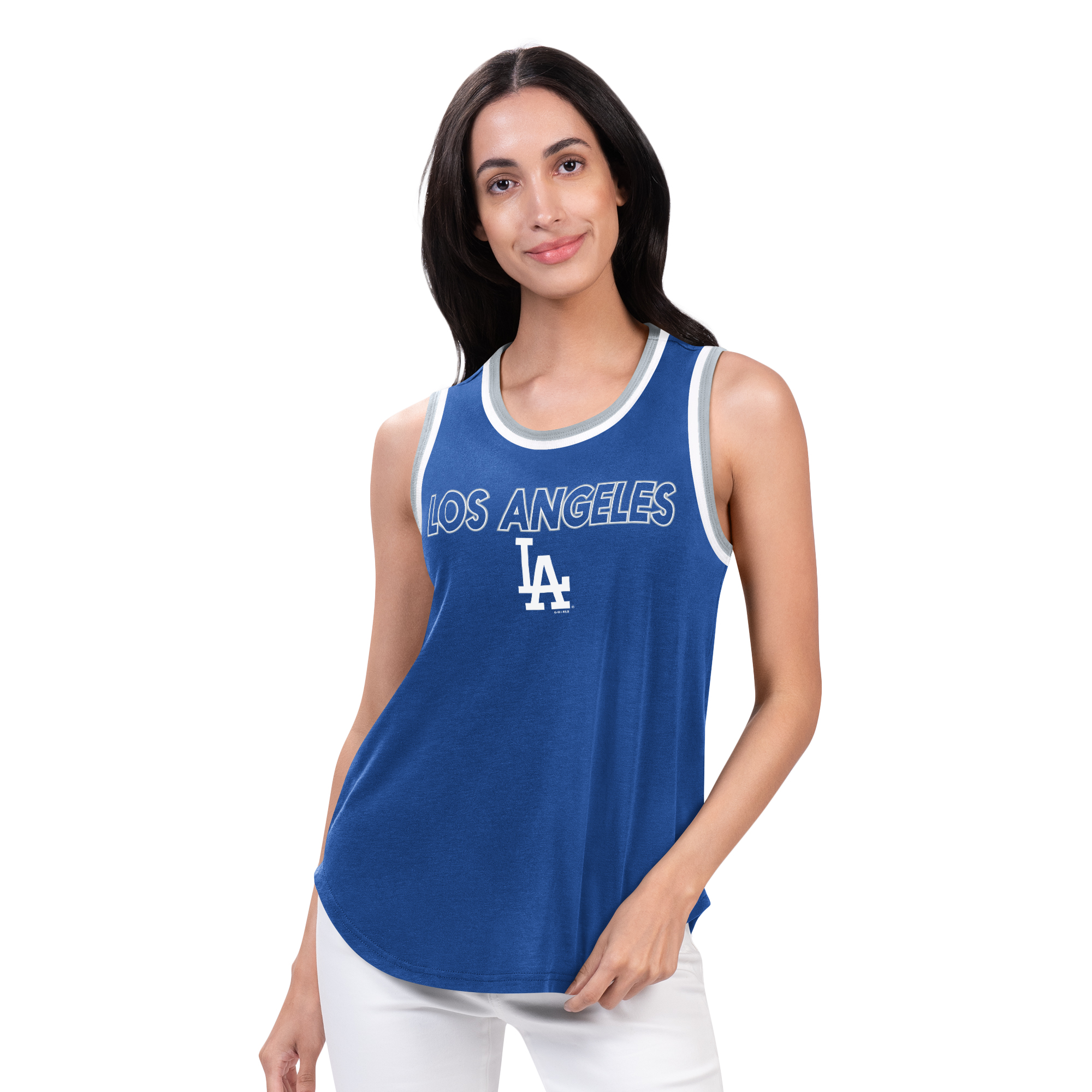 Los Angeles Dodgers Ladies Royal Blue g-III Tank Top