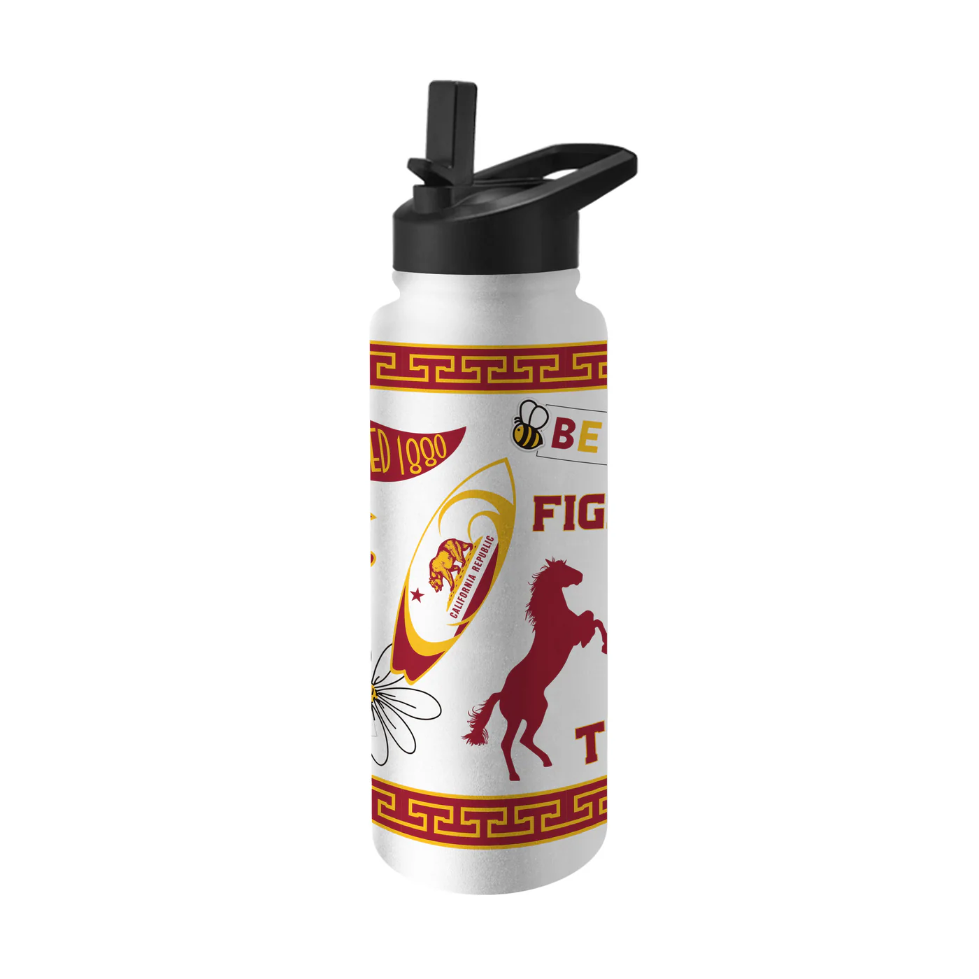 USC Trojans Native Quencher Stainless Steel Bottle 34oz