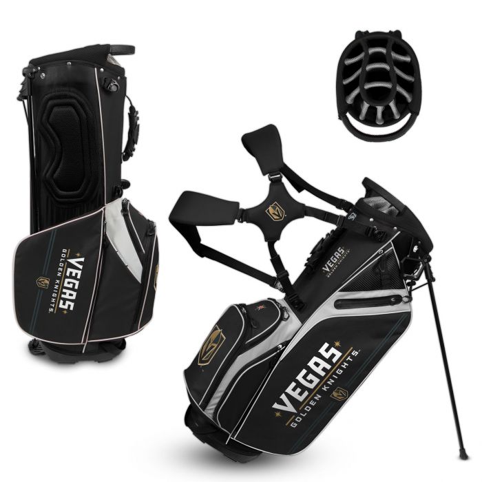 Vegas Golden Knights Hybrid Caddie Carry Golf Bag