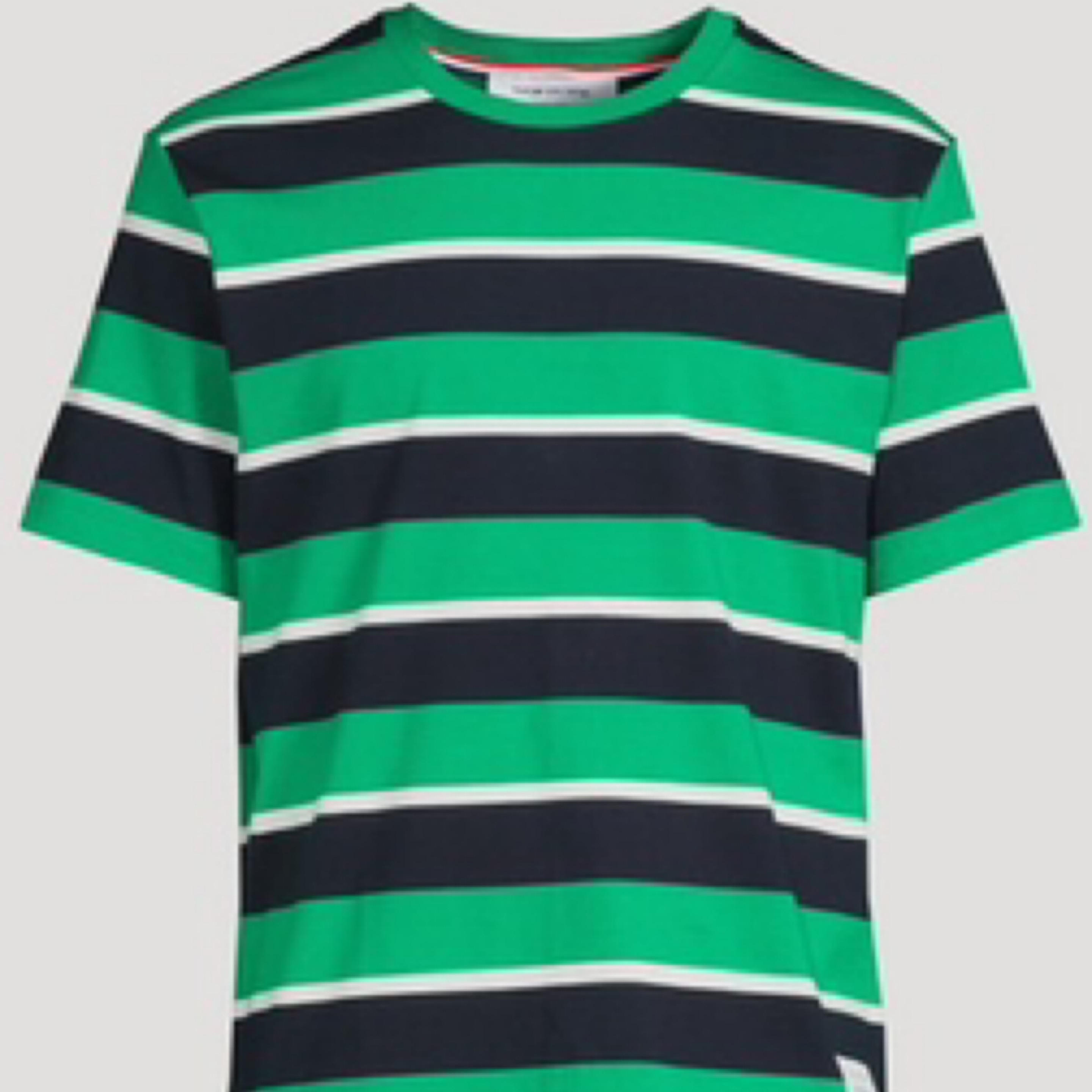 THOM BROWNE Tee-shirt en jersey rayé