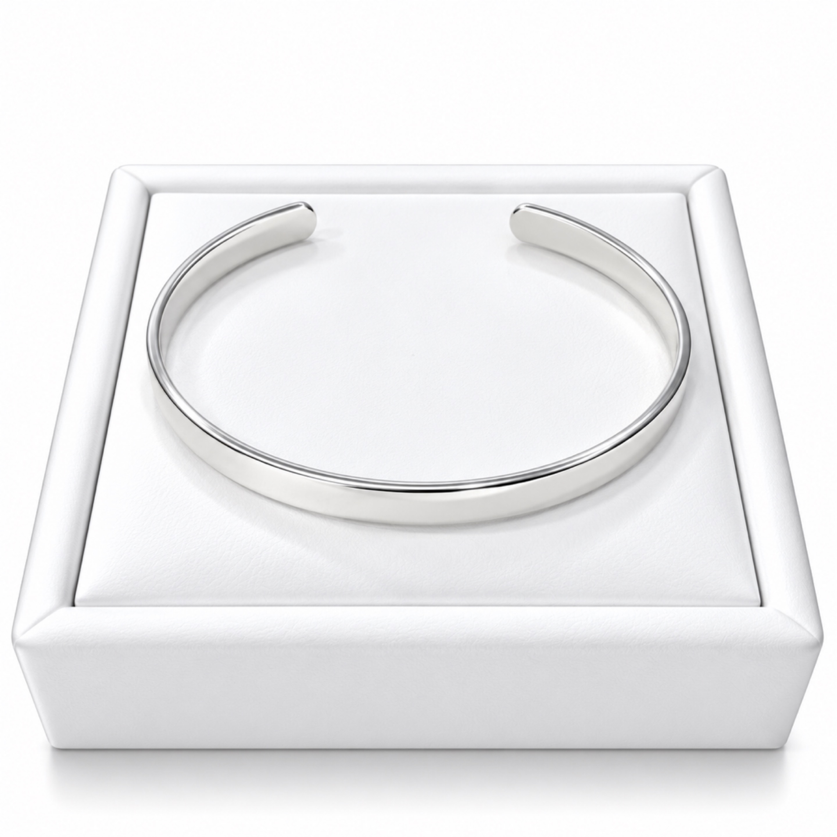Silver Bangle Bracelet 