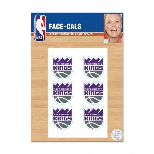 Sacramento Kings Face Cals Tattoos
