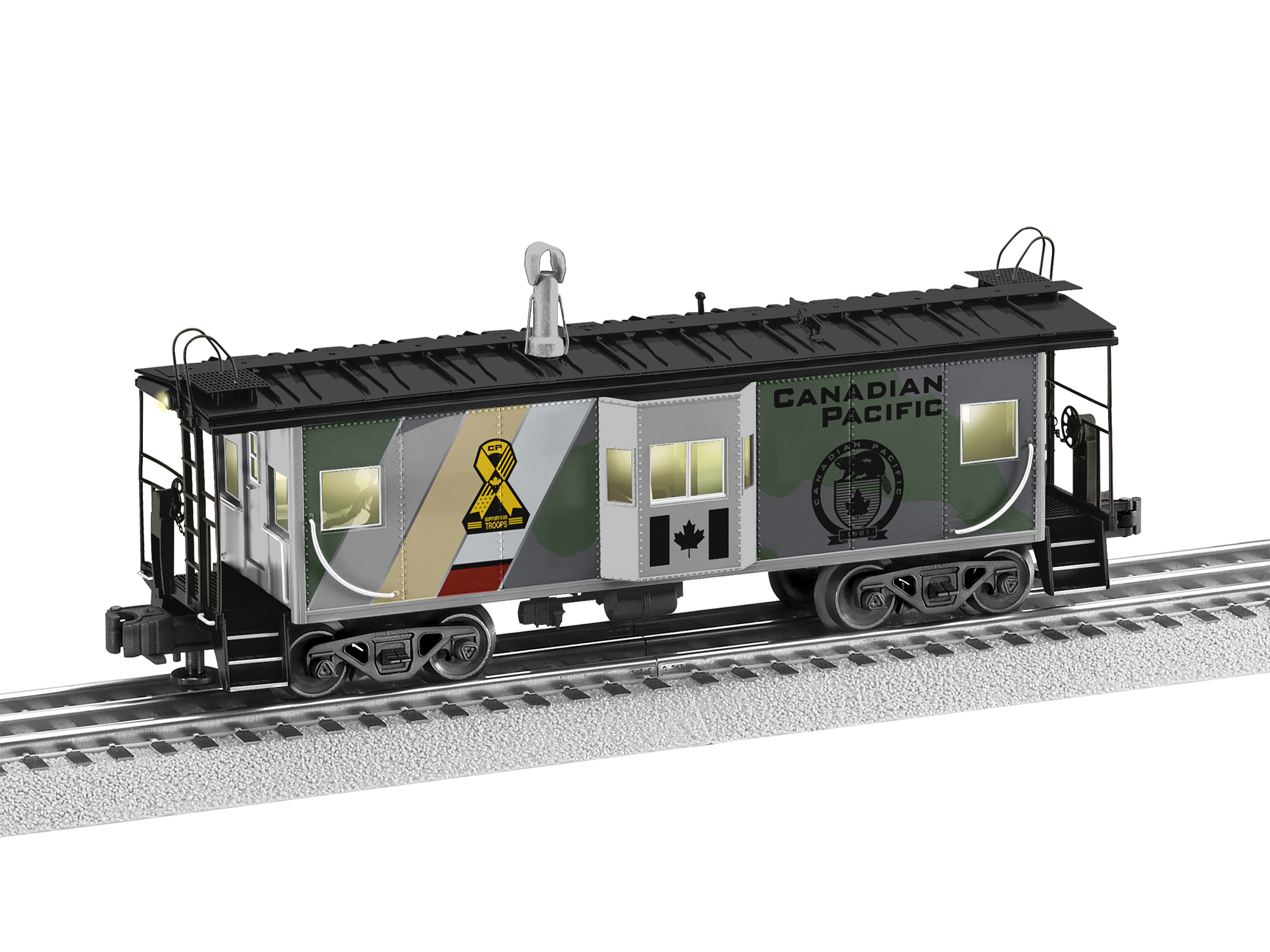 Lionel Canadian Pacific Veterans Bay Window O Scale Caboose 2226800