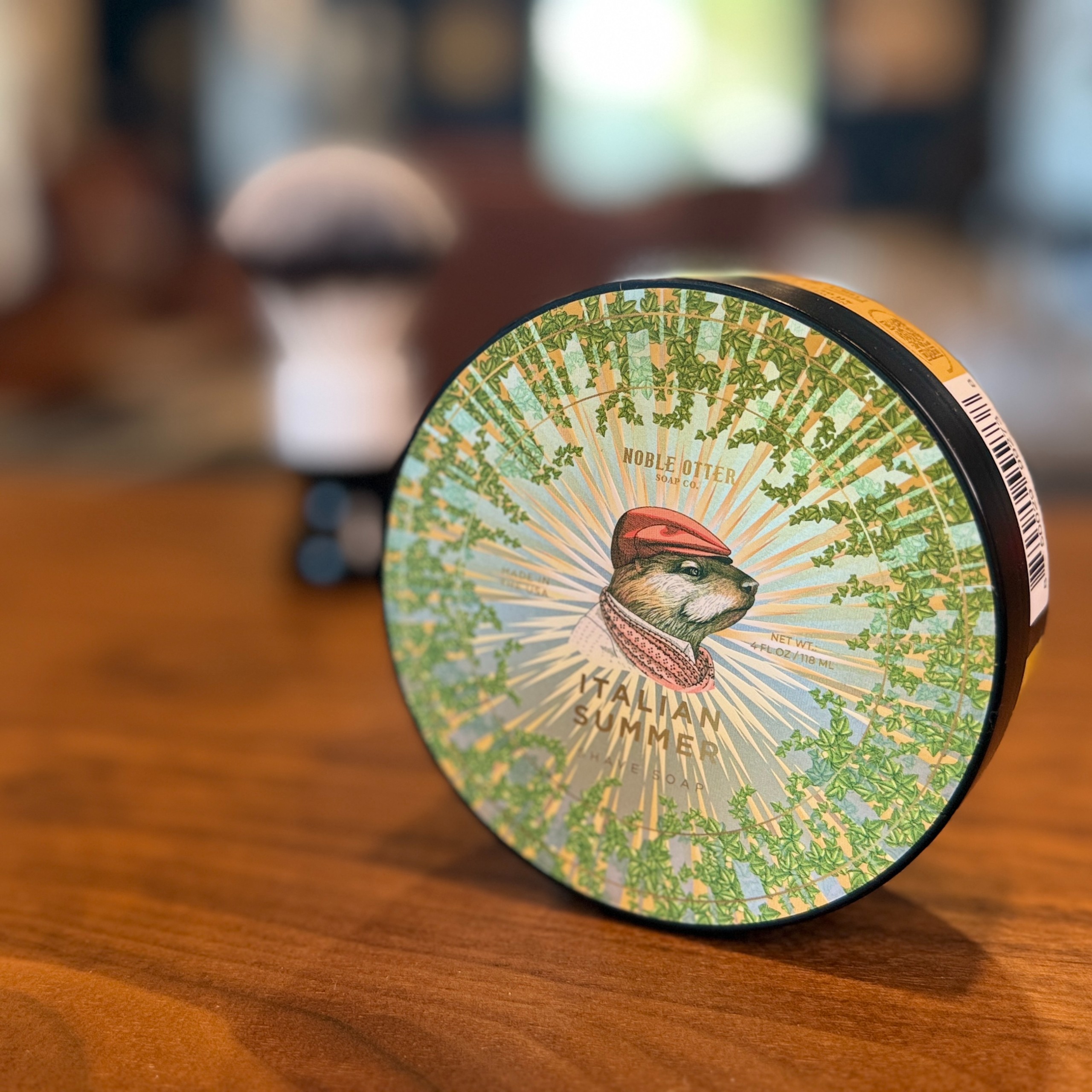 Noble Otter Soap Co. - Italian Summer Shave Soap: 4oz Jar