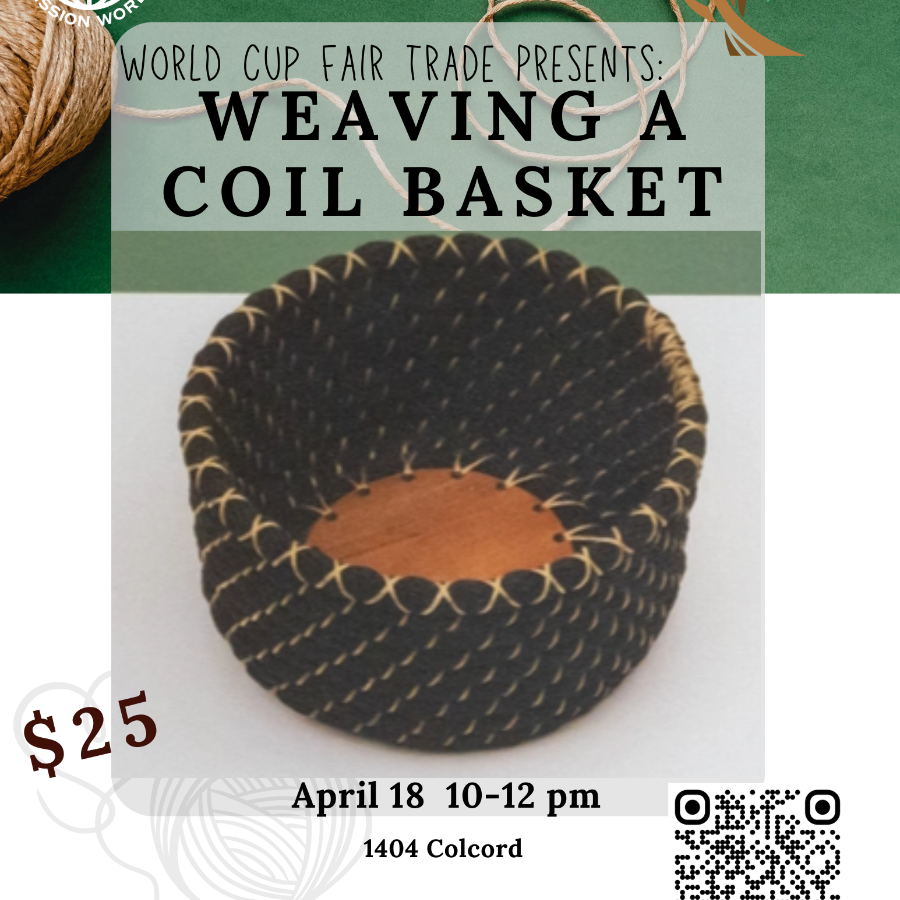 Fair Trade Workshop: Weaving a Coil Basket