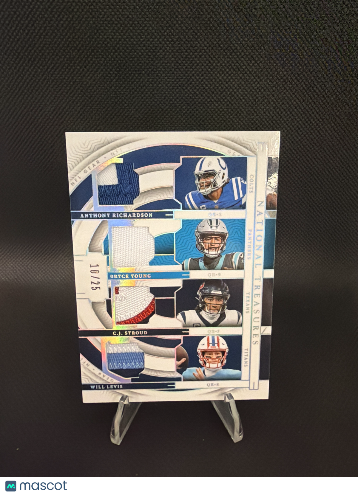 2024 Quad Patch Anthony Richardson Bryce Young C.J. Stroud Will Levis /25