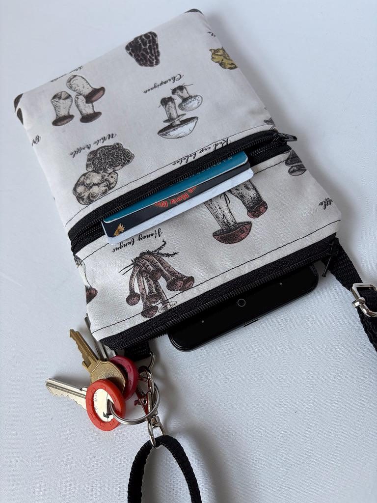 Small Crossbody Bag – Types of Mushrooms, photo 6 of 7