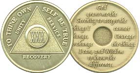M30 Medallion Bronze 30 Year