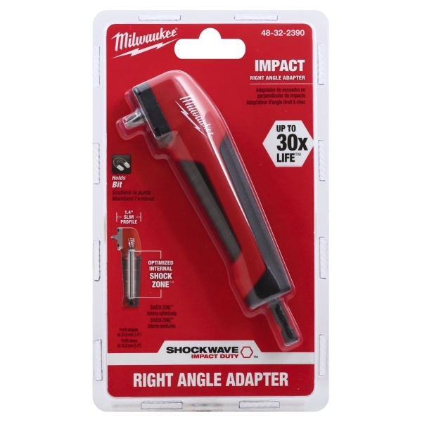 SHOCKWAVE Impact Right Angle Adapter