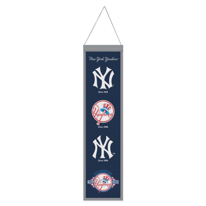 New York Yankees Wool Evolution Banner 8x32"