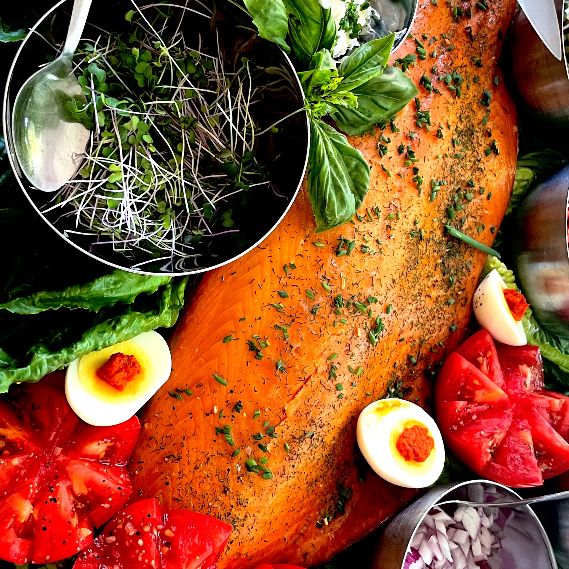 Chilled, Smoked Salmon