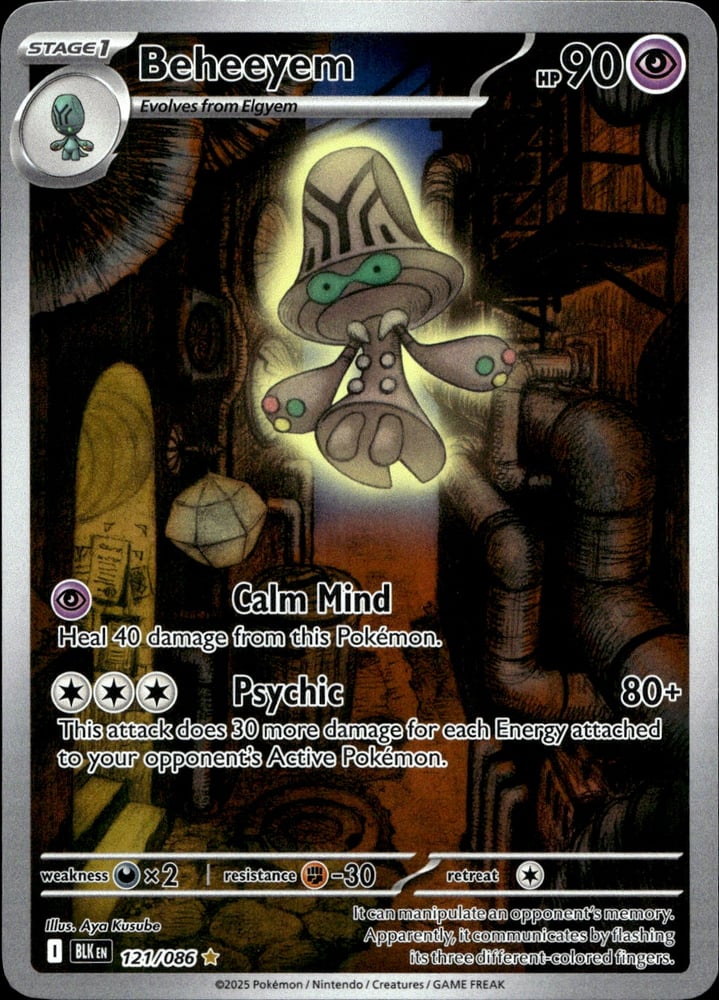Beheeyem - SV10.5B 121/86