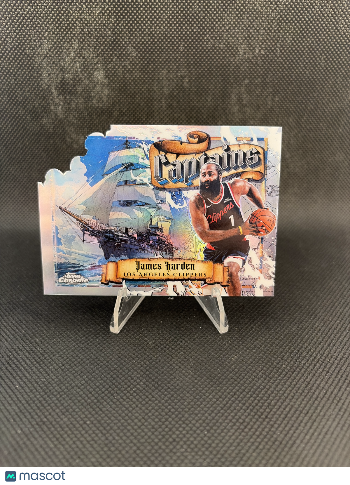 2025 Topps Chrome Basketball James Harden Captains SSP #SC-10