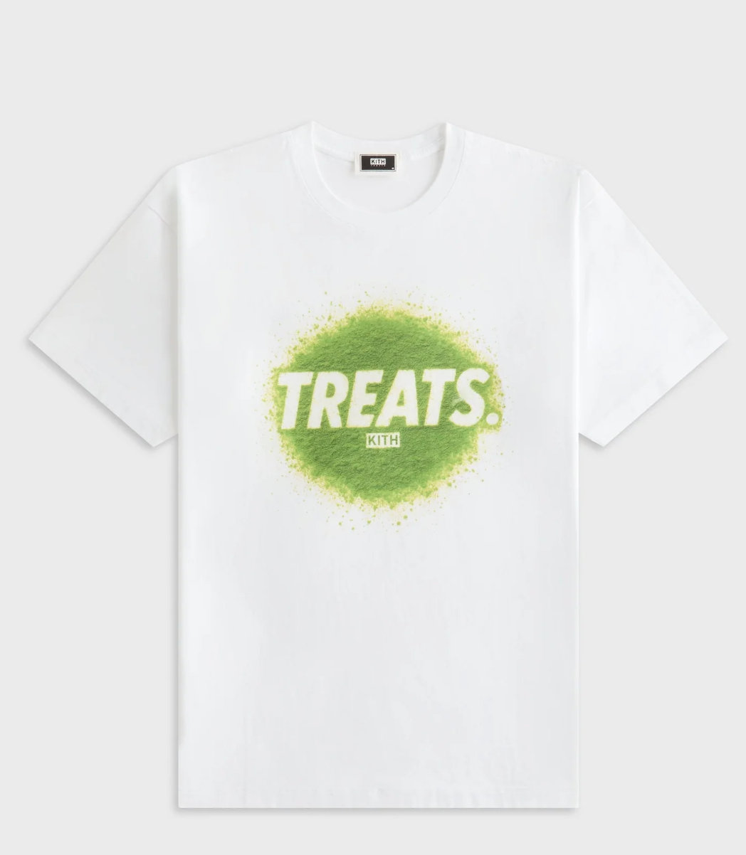 Kith Treats Matcha Powder Tee SMALL ( NEW )