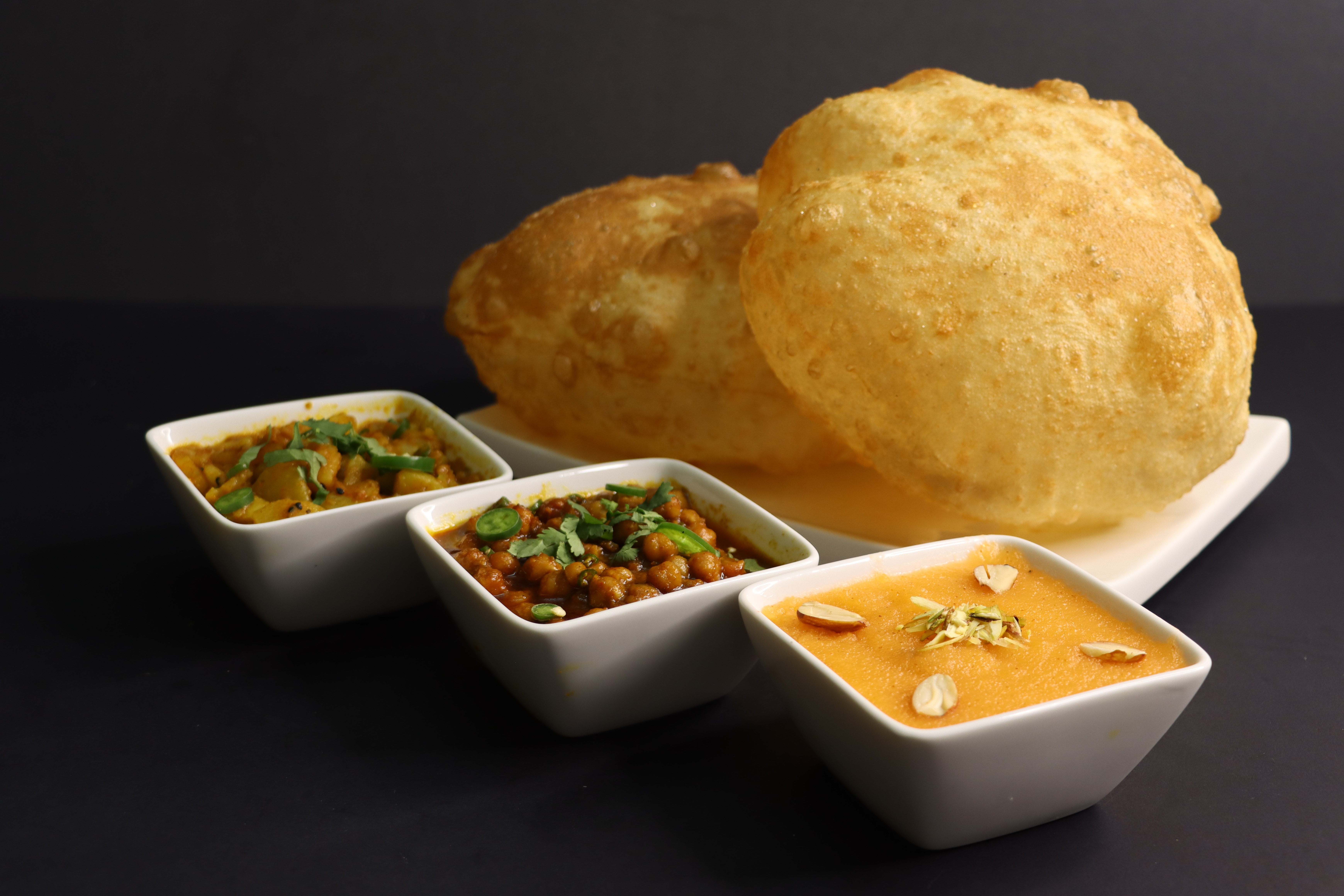 Special Karachi Halwa Puri