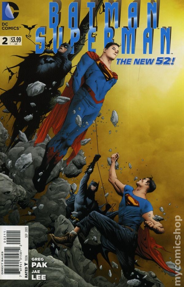 DC Batman Superman The New 52 #2 September 2013