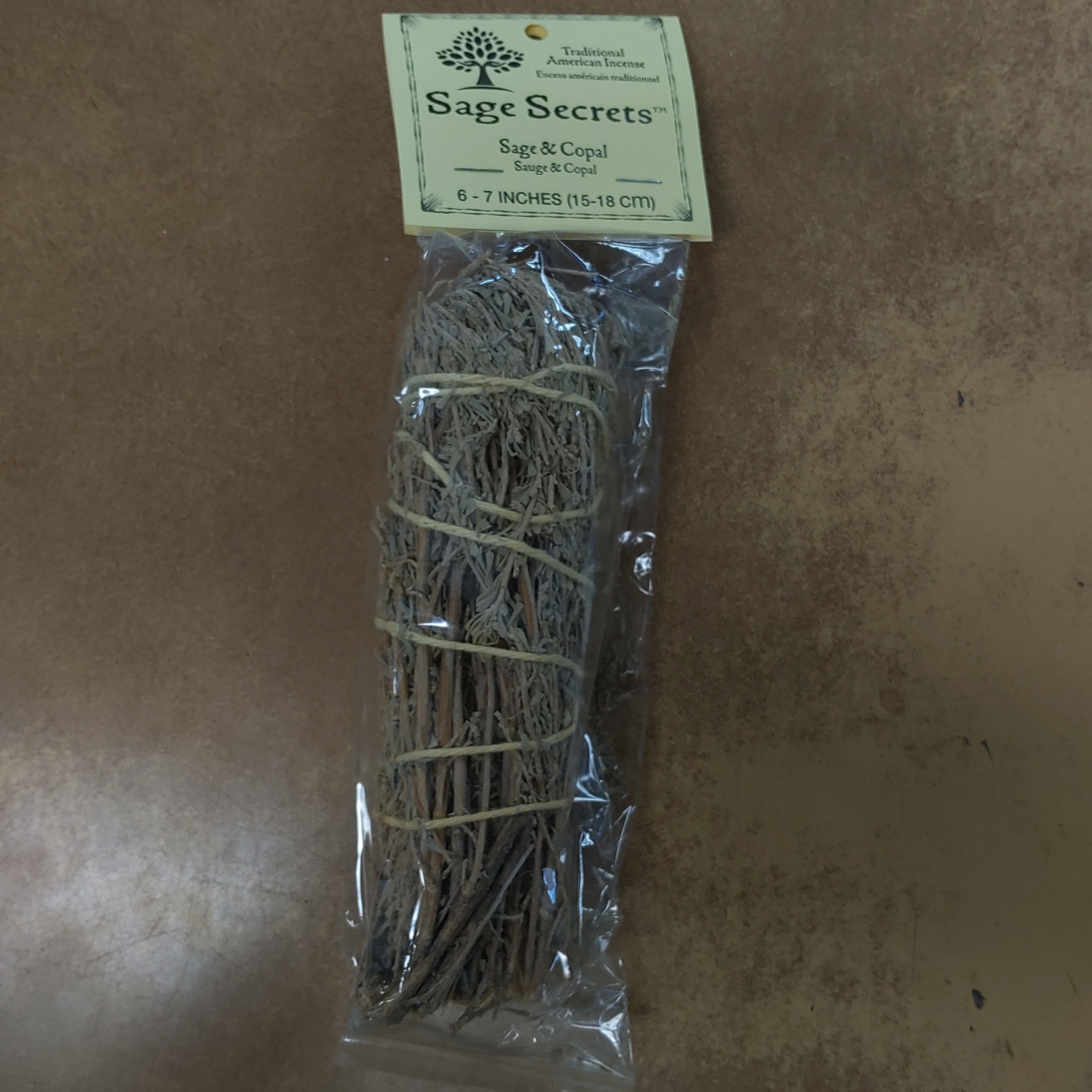 Sage Spirit Sage & Copal Smudgewand Native American Incense