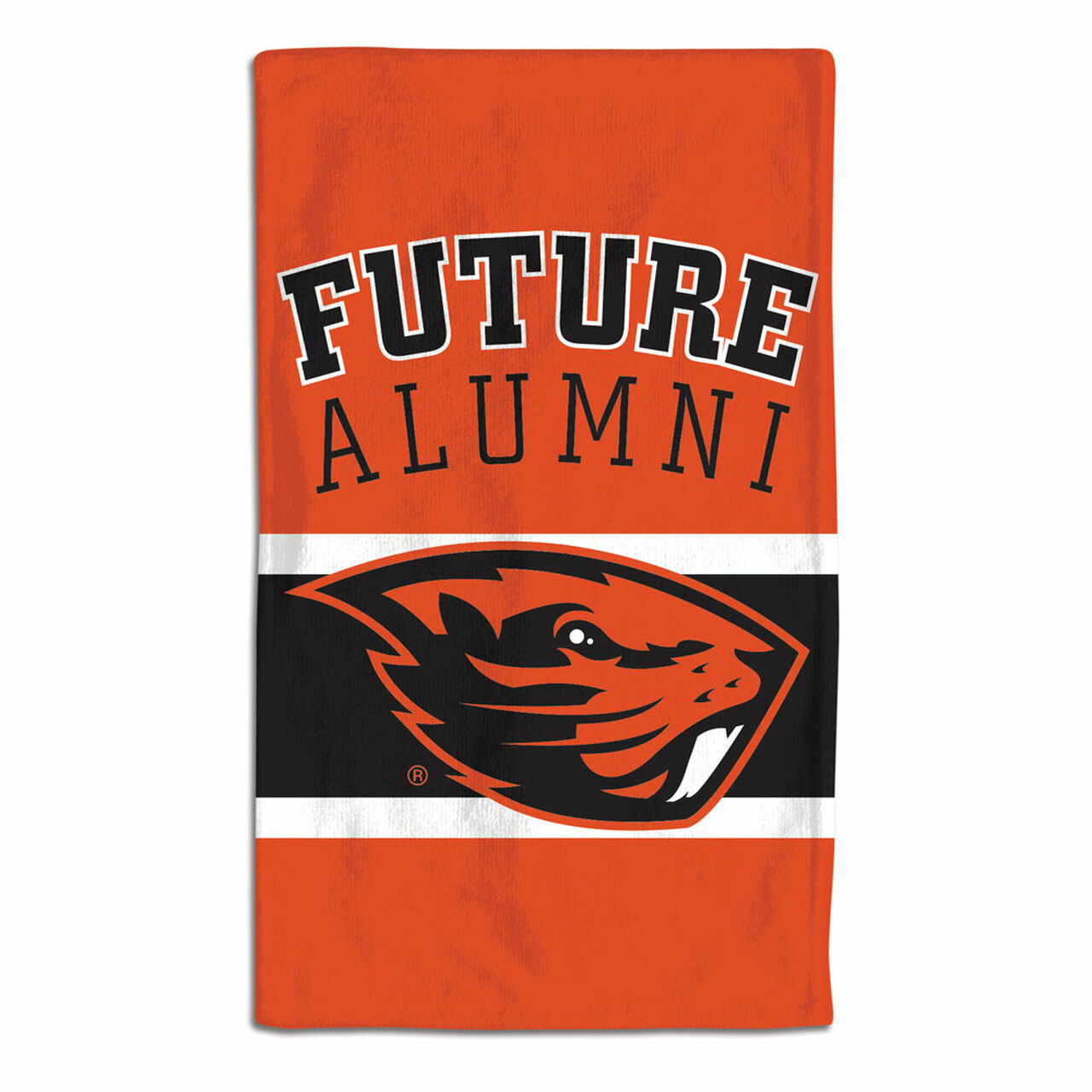 Oregon State Beavers Baby Burp Cloth 10x17"
