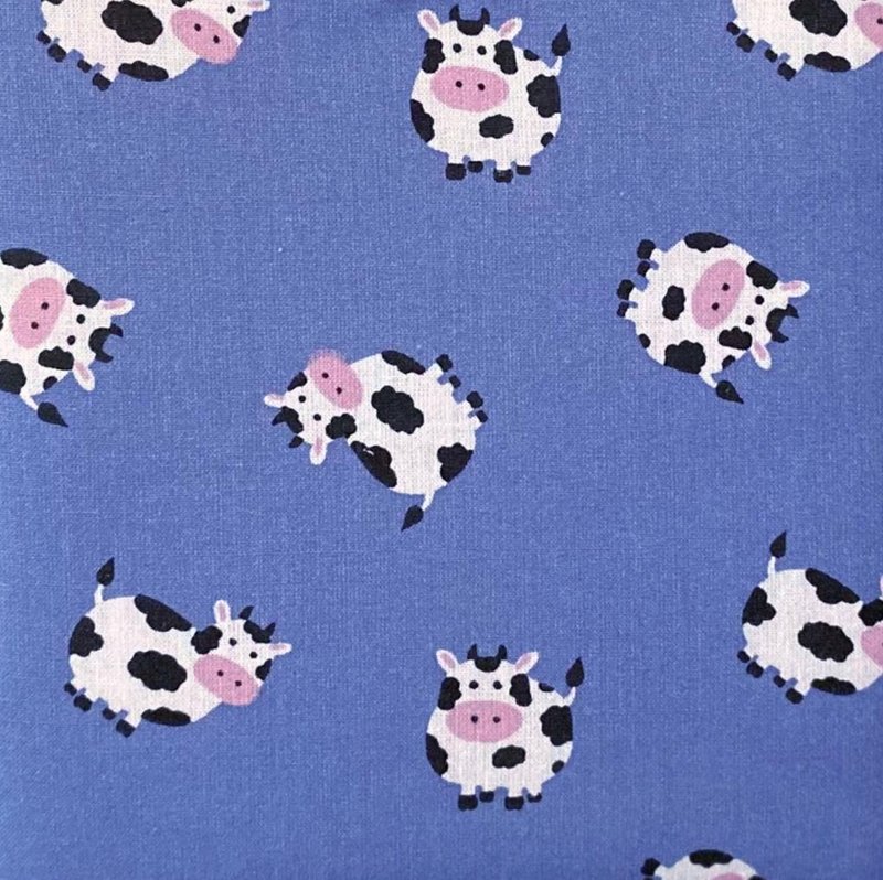 Cows on Purple