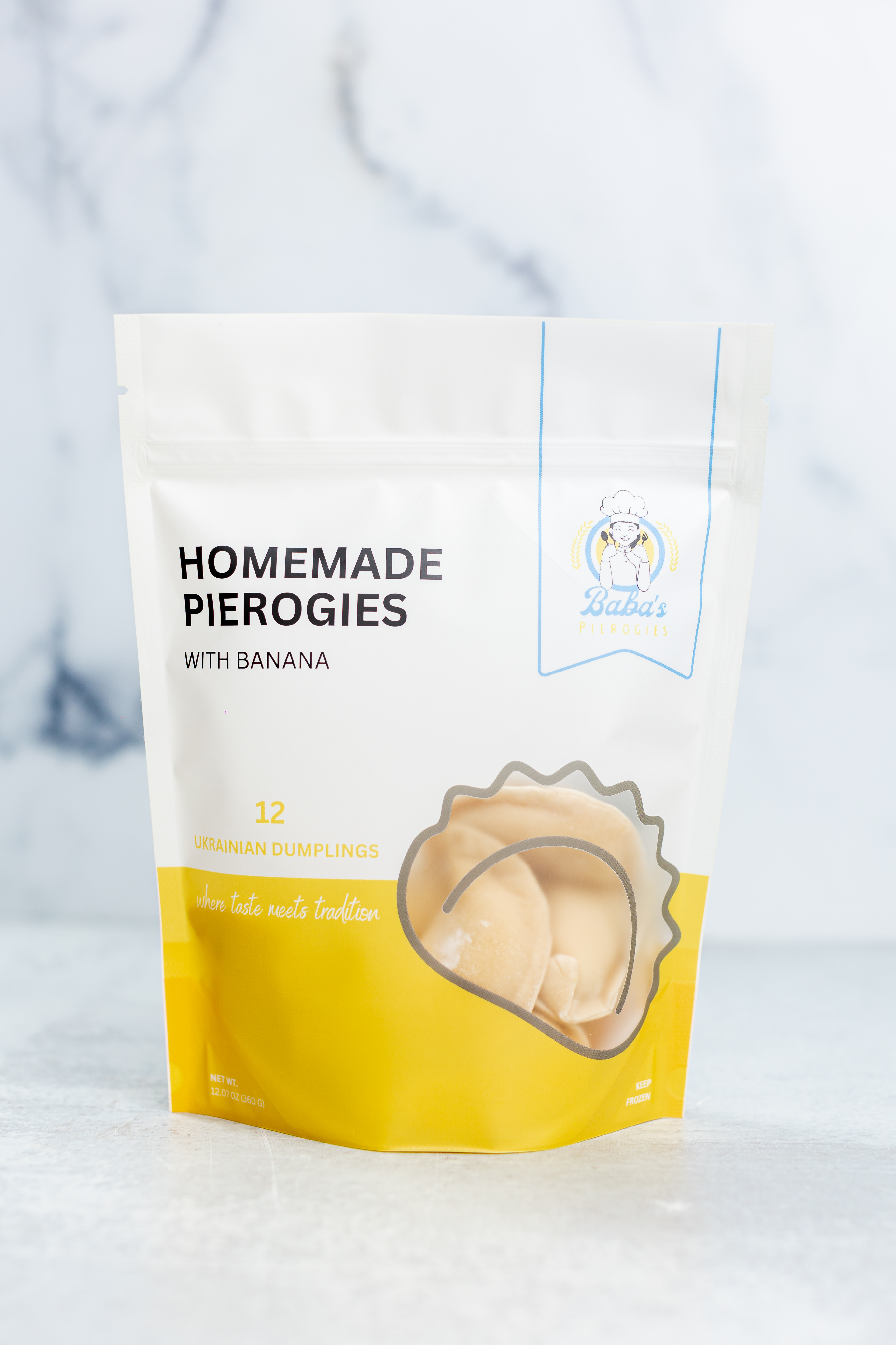 ❄️ Banana Pierogi (Frozen)