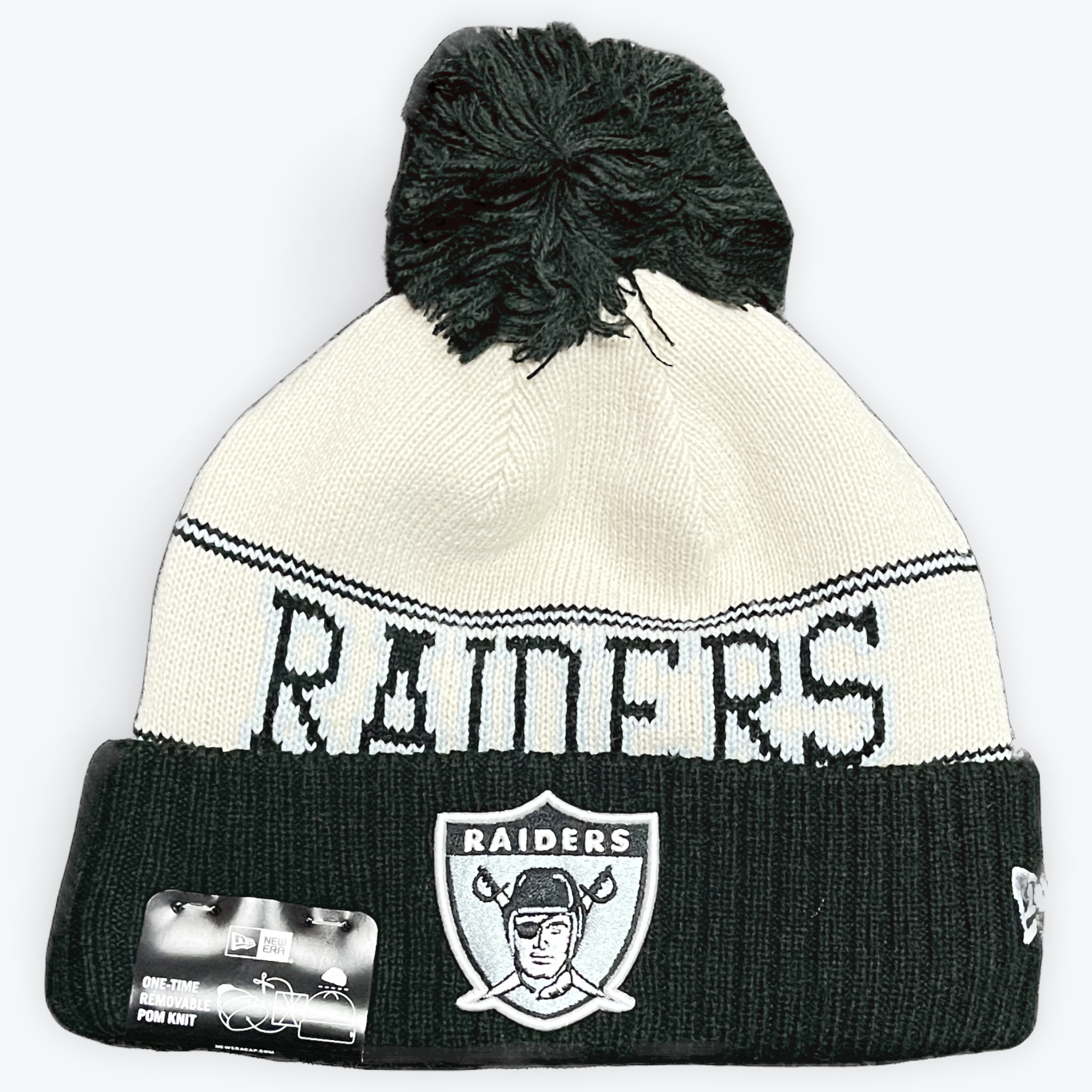 Las Vegas Raiders Retro New Era Sideline Beanie